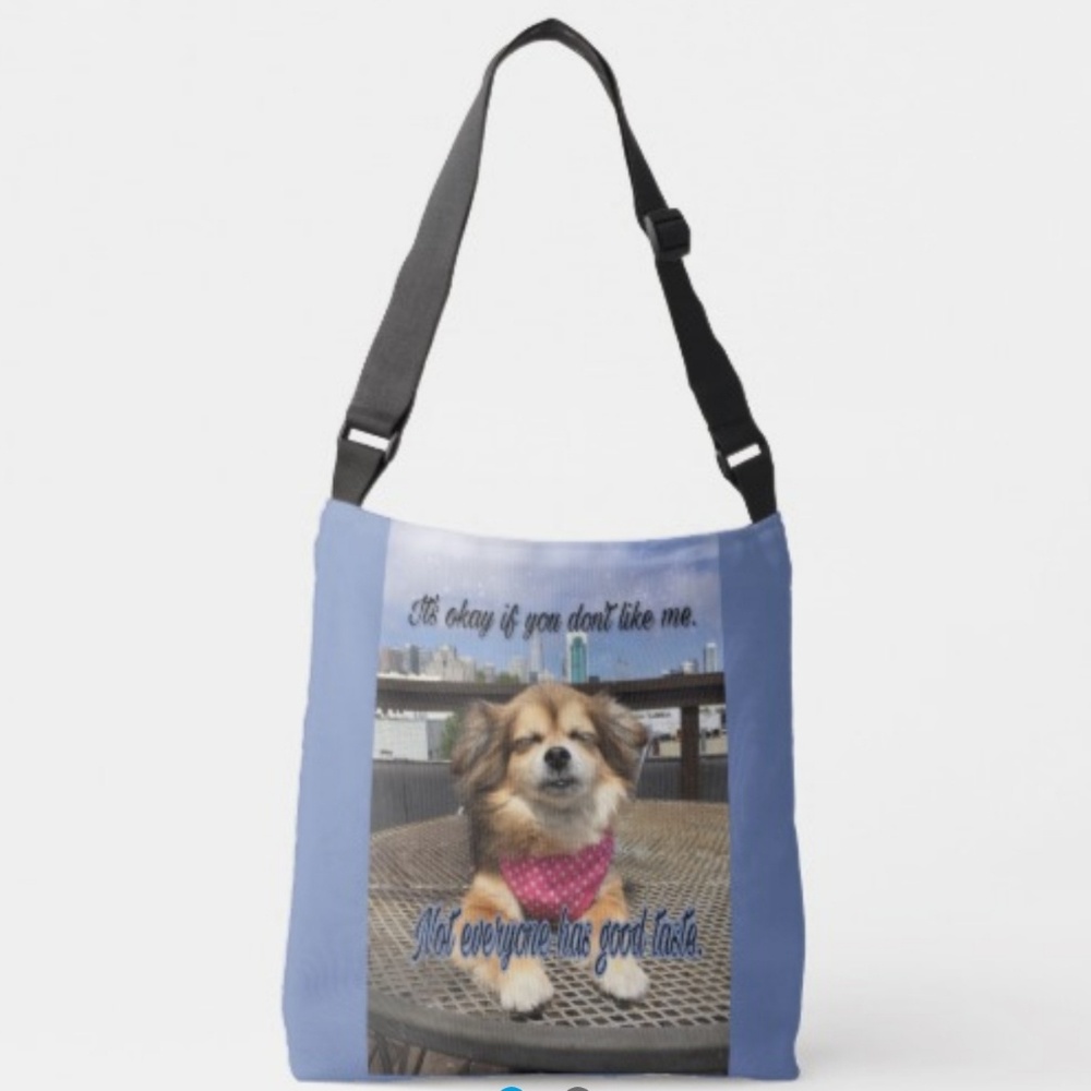 Custom Canvas Cross Body Tote